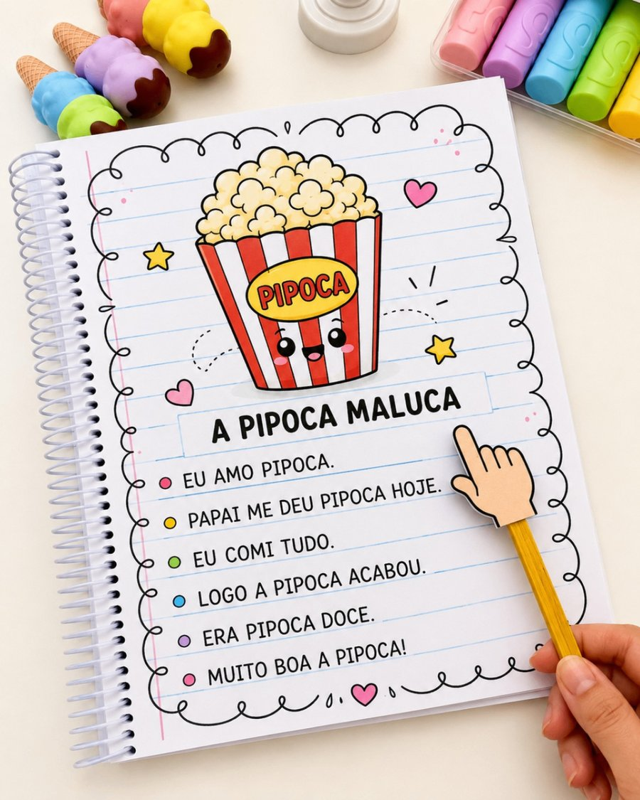 Amostra de atividade: A pipoca maluca