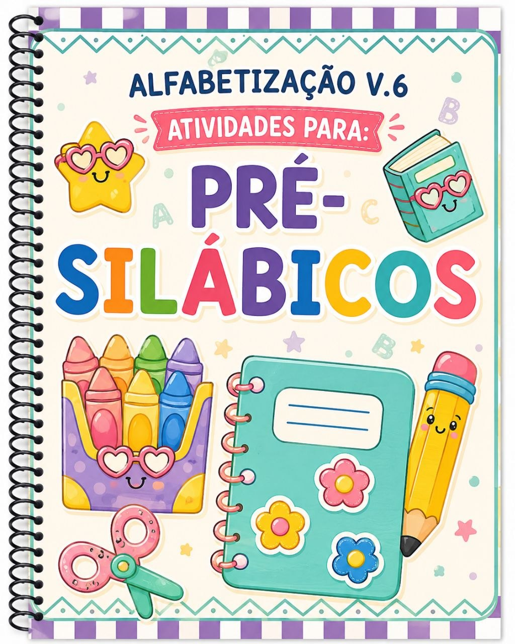 Capa do bônus Apostila Pré-Silábica