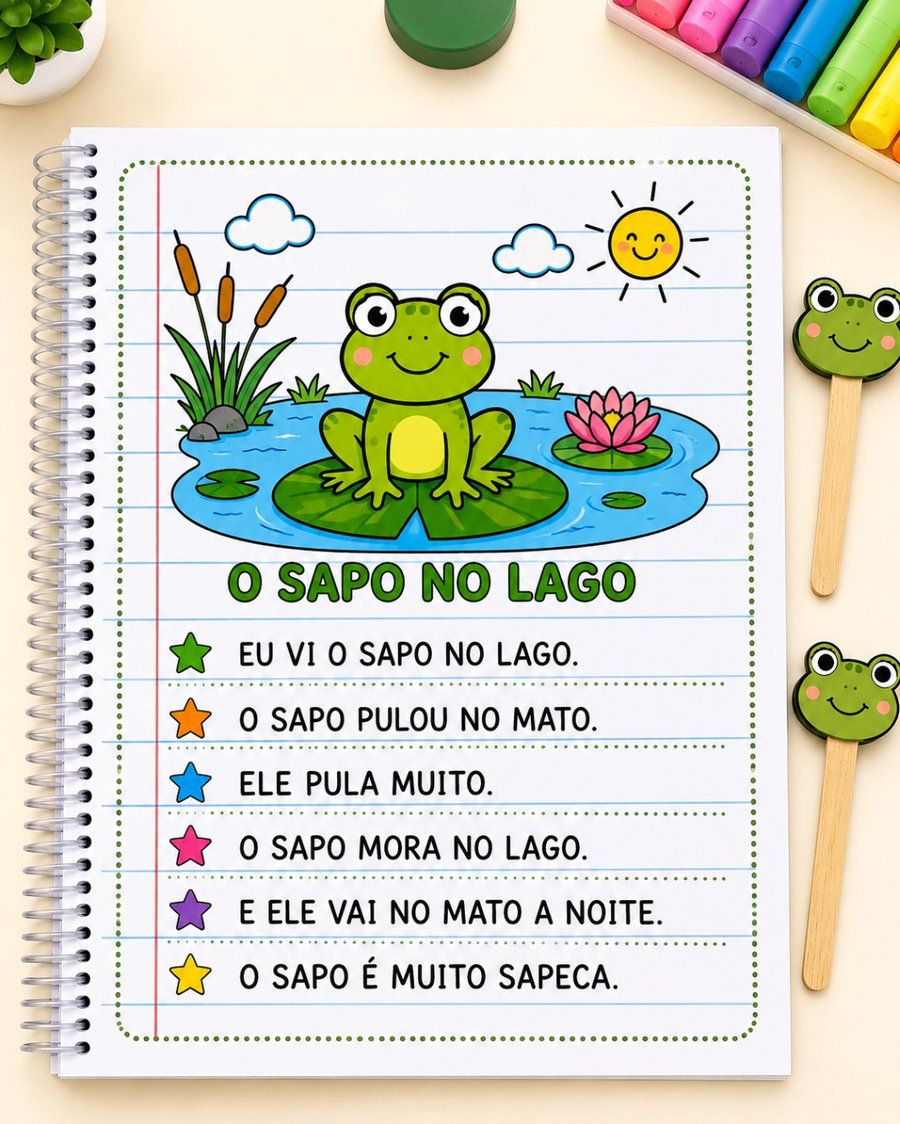 Amostra de atividade: O sapo no lago