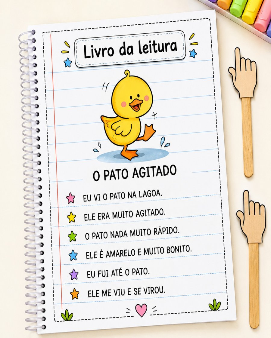 Amostra de atividade: O pato agitado
